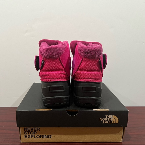 The North Face, Toddler Alpenglow Waterproof Boots, Pink & Black - Picture 8 of 16